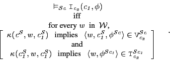 \begin{displaymath}
\Mifflnln
{\Ent{{\cS }{c}}{}{\Ist{c_2}{c_1}{\phi}}
}
{\Mf...
...exttt{T}}_{c_2}^{{\cS }{{c}_{1}}}}}
}
}}
\right]}
}
\period
\end{displaymath}